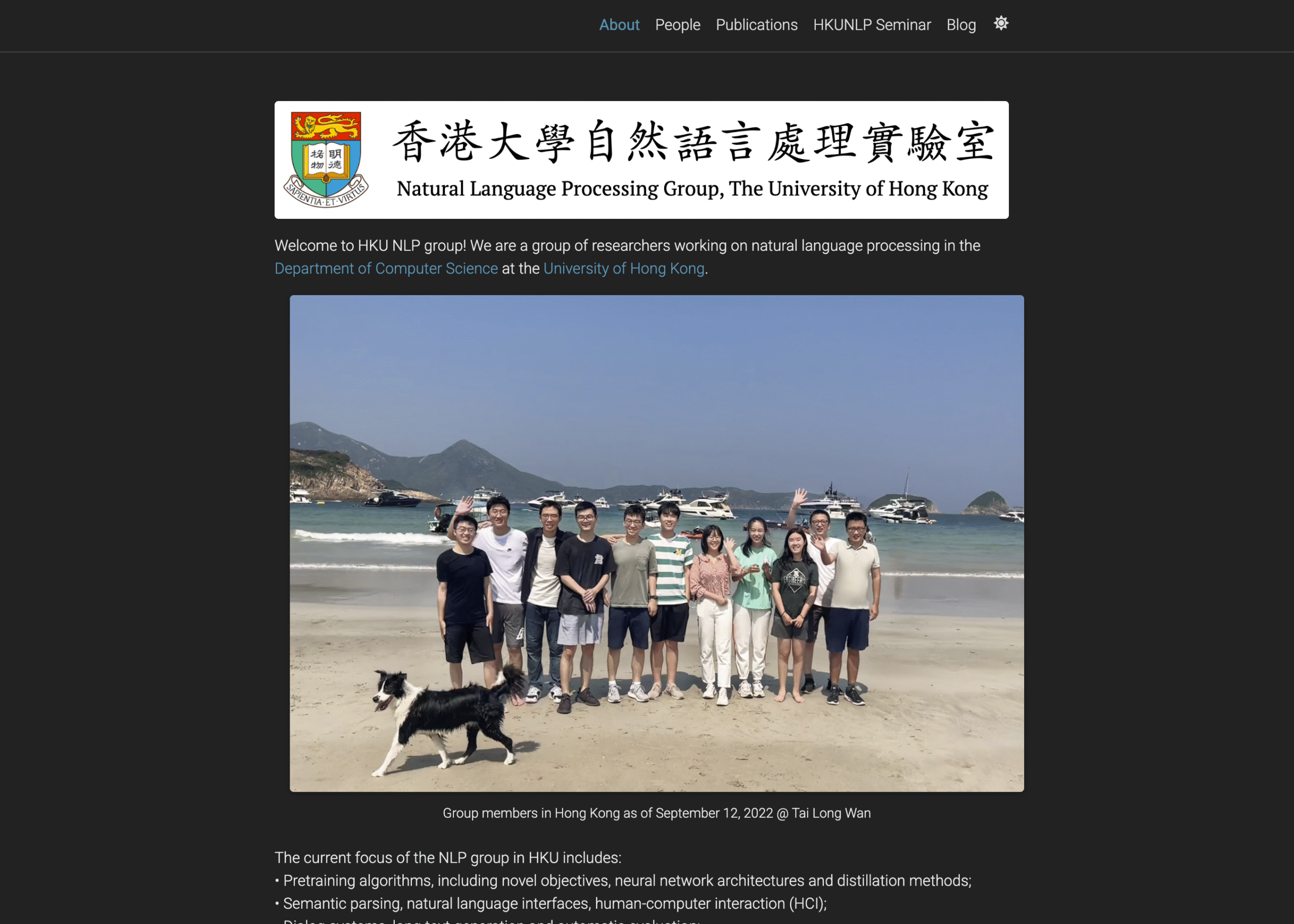 The Natural Language Processing Lab
