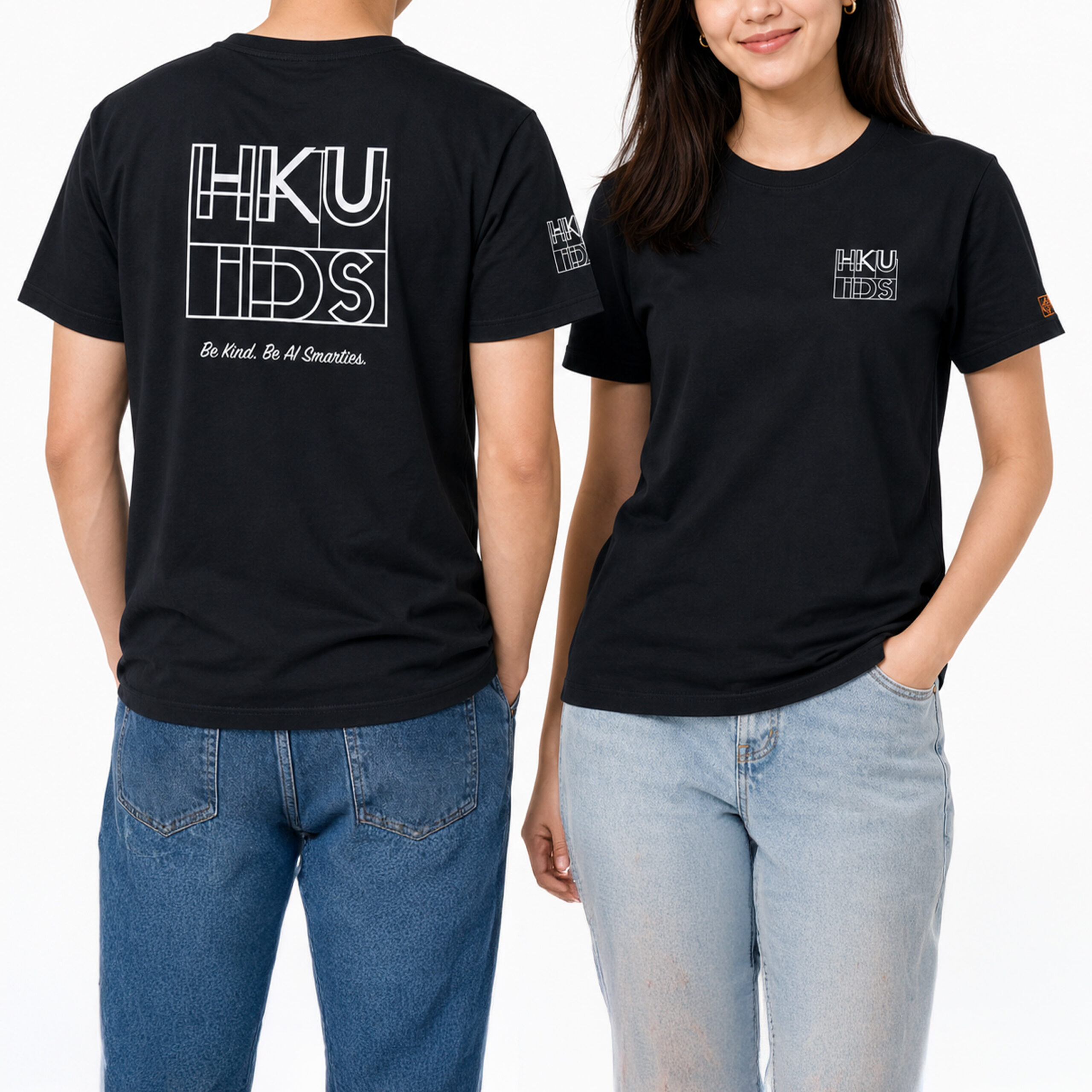 Black T-shirt Model