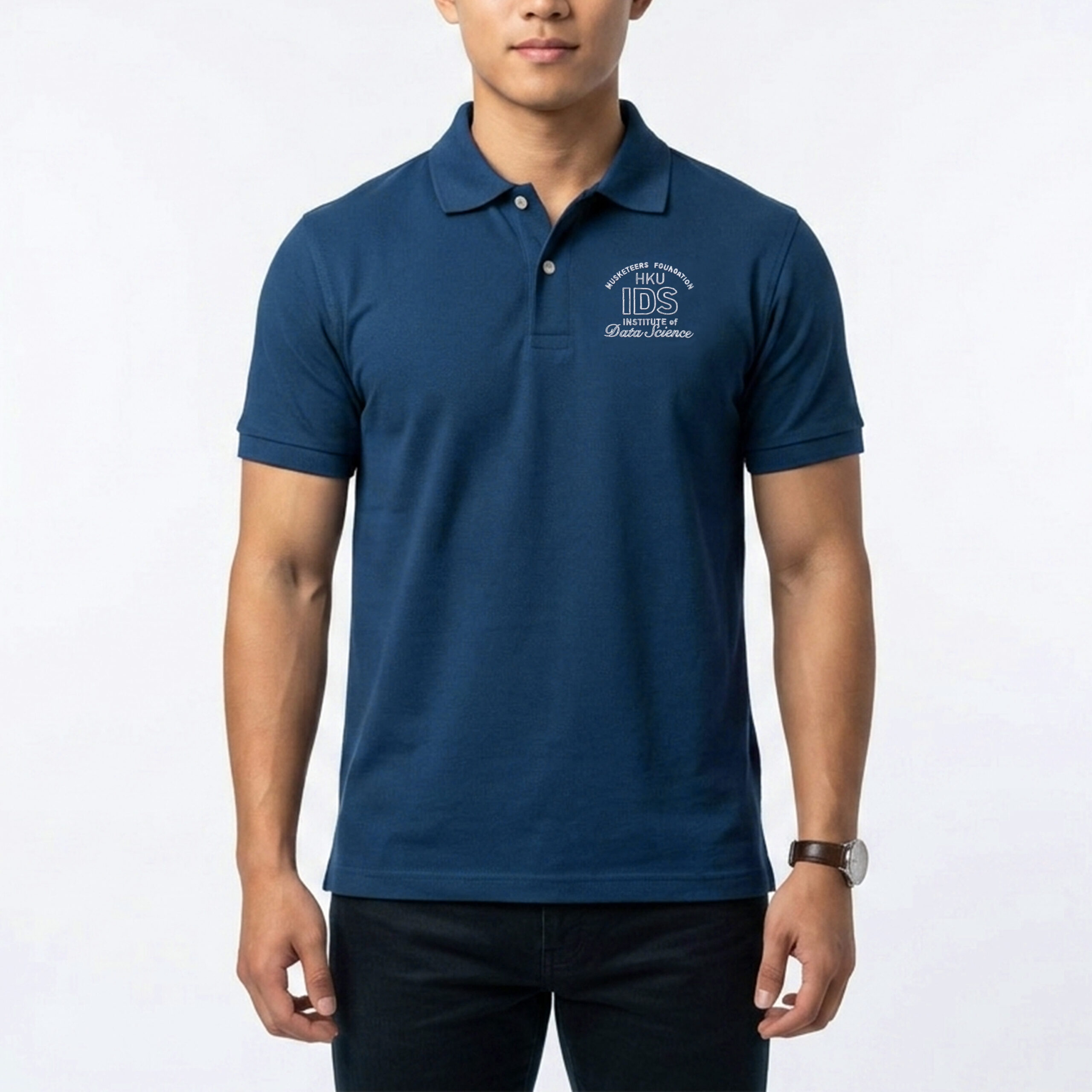 Polo Shirt (Navy) Model